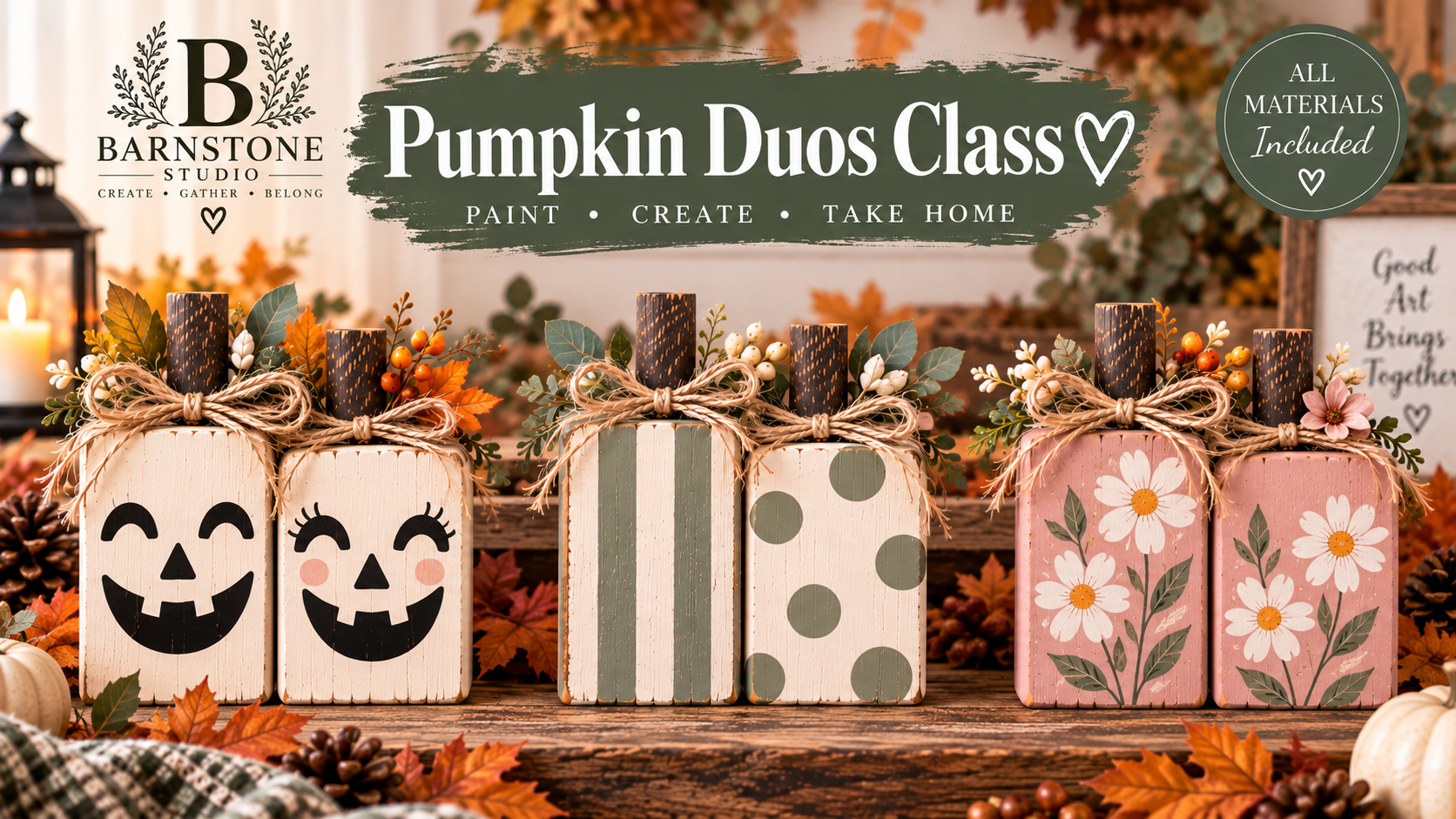 Pumpkin Duos Décor Class